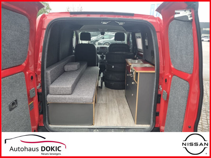 Nissan NV200 /Evalia Comfort 1.6 WomoAusbau Bett+Spüle+Solar