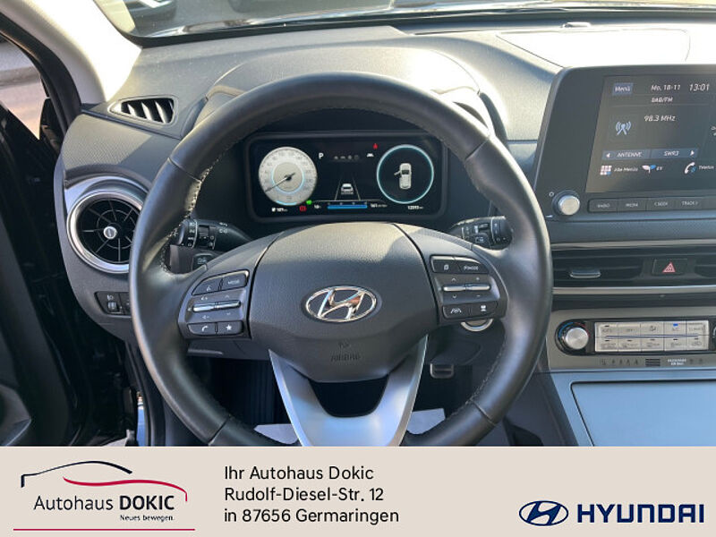 Hyundai Kona Select Elektro 100kW CarPlay Sitzheizung CAM