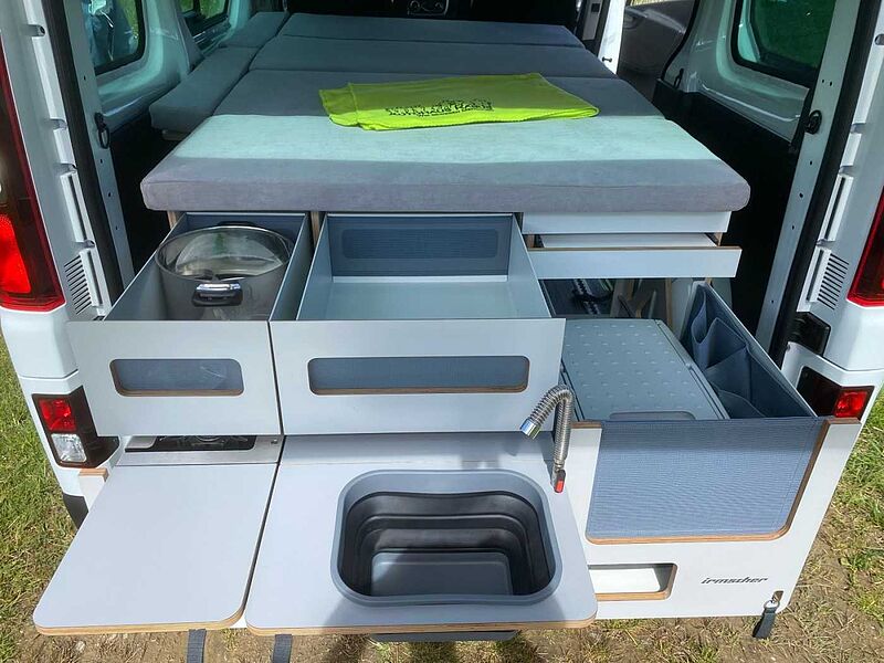 Nissan NV300 Camper, Aufstelld. , Autom. , 4 Sitz. sunrise